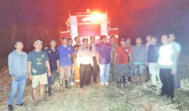Kebun Tebu di Kajen Terbakar, Api Diduga Berasal dari Pembakaran Sampah Sisa Panen